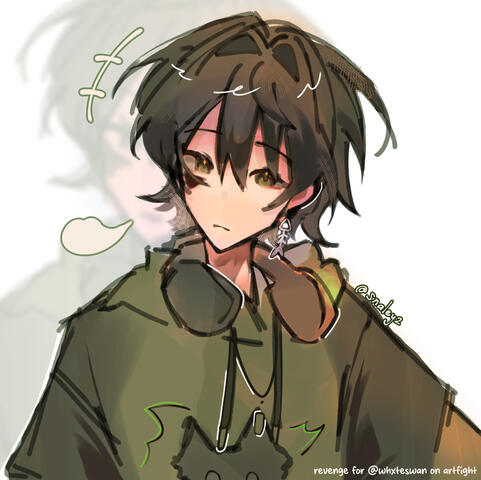 [OC: @whxteswan on artfight]